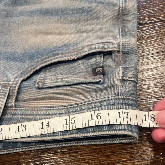 NWOT AG Adriano Goldschmied Men's 32x34 Everett Slim Straight Jean Faded - Picture 10 of 12